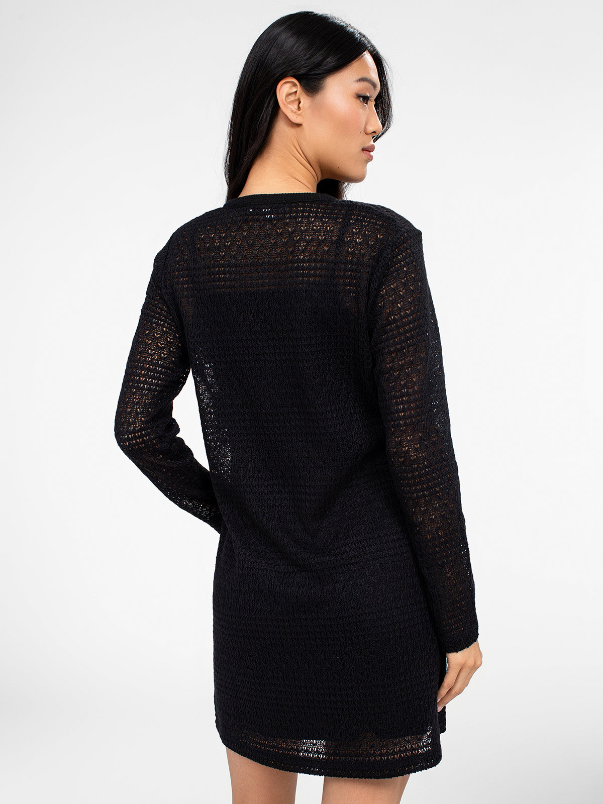 Robe midi en tricot